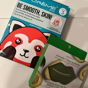 Face and Lips Masks (3 for Face /‎ 5 for Lips) (home/x) (new)
